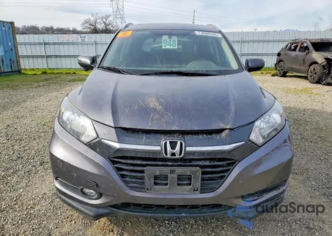2016 Honda Hr-V Exl z USA, uszkodzony, nr VIN 3CZRU6H76GM760936